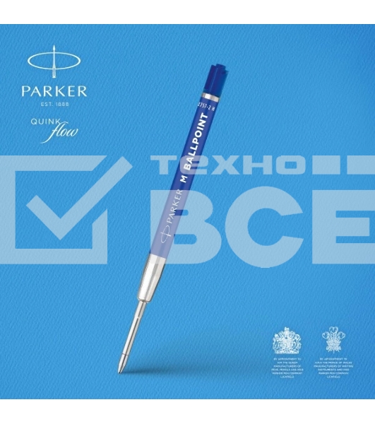 Стержень шариковый Parker QuinkFlow Basic Z09 (CW2166550) M 1мм синие чернила без упак.