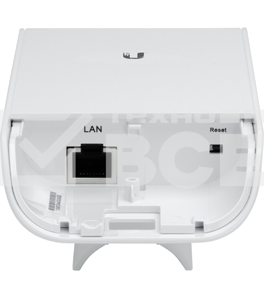 Точка доступа UBIQUITI LocoM2(EU) Wi-Fi и AirMAX. 802.11g/n, интегрированная антенна 8 дБ (45°*45°),10/100 RJ45 Ethernet