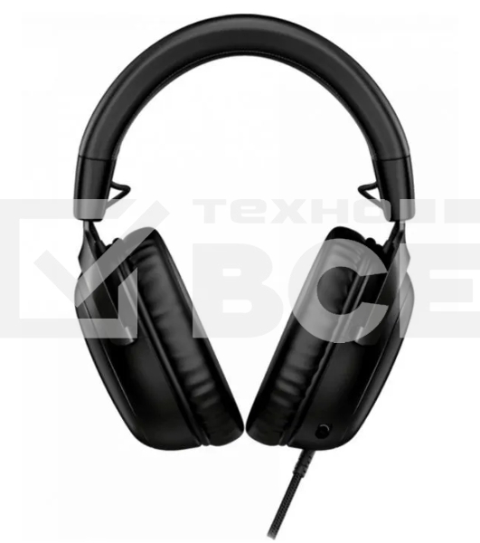 Наушники с микрофоном HyperX Cloud III черный 1.2м мониторные оголовье (727A8AA)