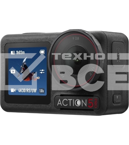 Экшн-камера Dji Osmo Action 5 Pro Adventure Combo 1xCMOS 12Mpix серый/черный