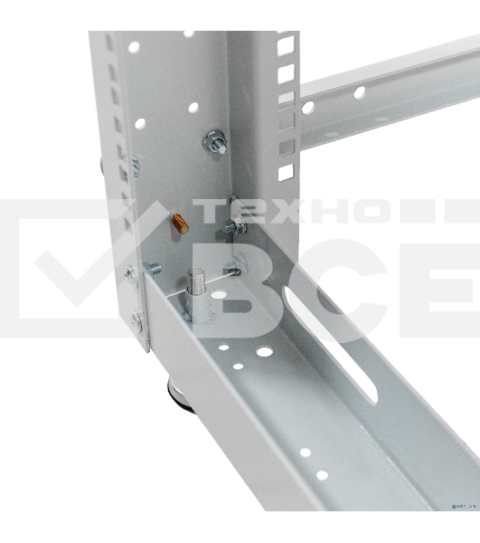 Стойка двухрамная NTSS NTSS-2POR24U/600-1000 24U 550 мм x 1000 мм 600 кг серый