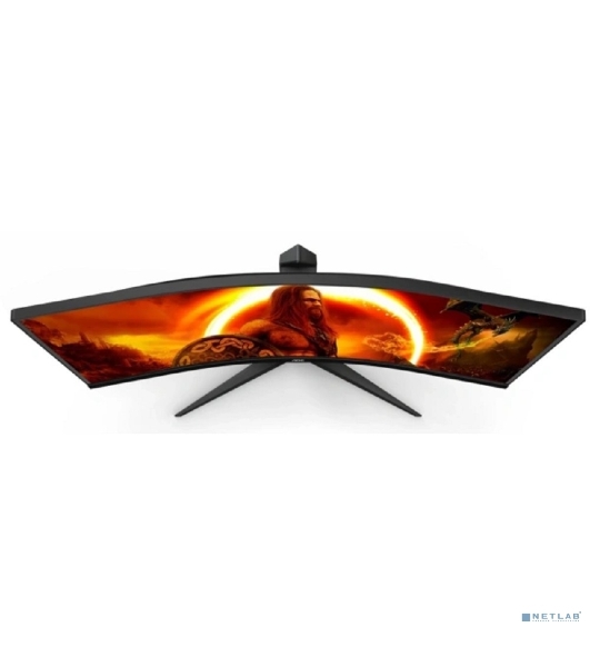 Монитор 34' AOC CU34G2XP VA 3440x1440, 180 Гц, 1 мс, 21:9, 430 кд/м², 2xHDMI, 2xDisplayPort, изогнутый экран, Flicker Free, Low Blue Light, черный