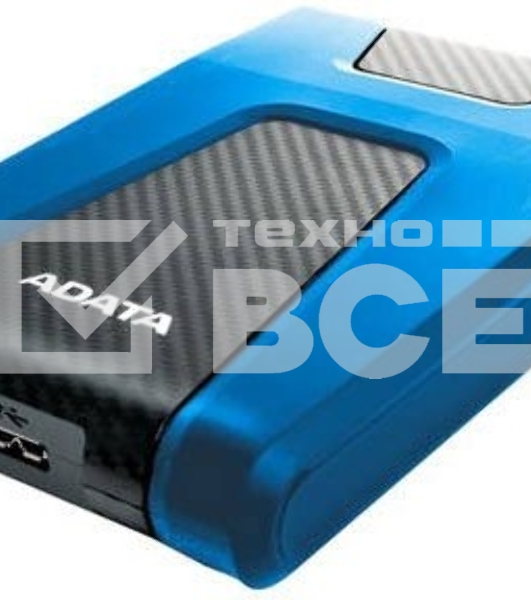 Внешний жесткий диск AData USB 3.1 2Tb AHD650-2TU31-CBL HD650 DashDrive Durable 2.5