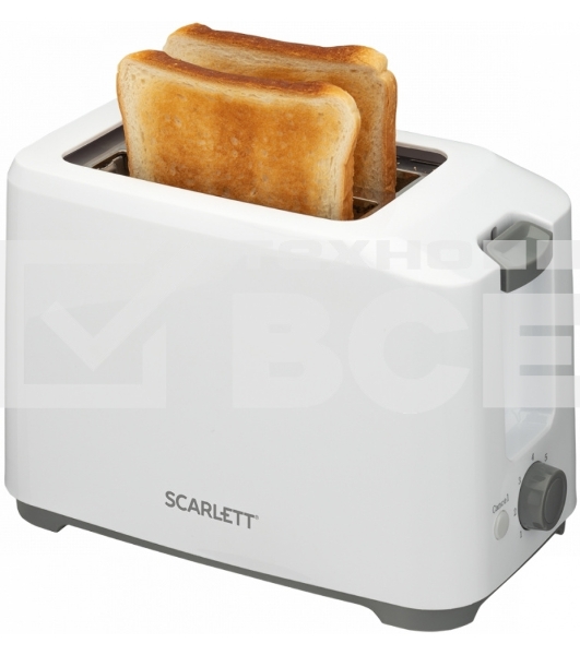 Тостер Scarlett SC-TM11019 700Вт белый
