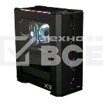 Компьютерный корпус ZALMAN X3, ATX, BLACK, WINDOW, 2x3.5