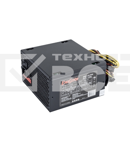 Блок питания ExeGate XP500 (EX219463RUS-PC), 500Вт, 120мм, черный