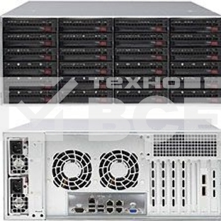 Корпус Supermicro CSE-846BE1C-R1K23B 4U 1200W