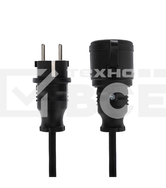 Удлинитель-шнур на рамке Rexant КГ 3х1.5, 30 м, морозостойкий, с/з, 16 А, 3500 Вт, IP44 (Сделано в России)