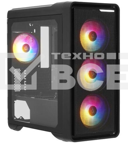 Компьютерный корпус MiniTower Zalman M3 plus RGB (mATX, Mini-ITX, USB2.0x1, USB3.0x1, без БП) (M3 plus RGB)