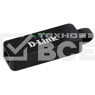Сетевой адаптер D-Link DUB-2312/A2A, USB Type-C Network Adapter with 1 10/100/1000Base-T port.1 USB Type-C (male) port, 1 x 10/100/1000 Base-T port, support MAC OS X Catalina 10.15.1, Windows 7/8/10, support USB 1.1