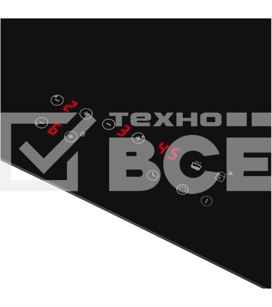 Электрическая варочная панель Maunfeld CVCE453BDBK