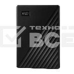Внешний жесткий диск Western Digital Original USB 3.0 4Tb WDBPKJ0040BBK-WESN My Passport 2.5