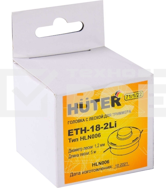 Головка с леской ETH-18-2Li для GET-18-2Li HLN