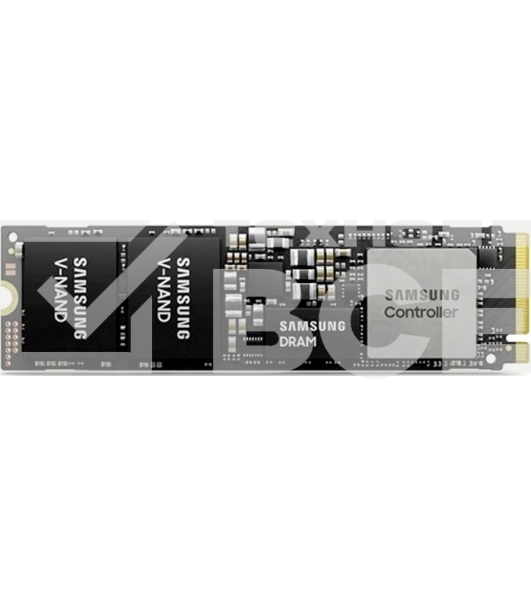 Накопитель SSD Samsung PM9A1, 1000ГБ, M.2 2280, PCIe 4.0 x4, NVMe, R/W 7000/5100