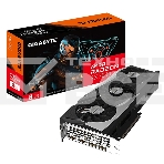 Видеокарта Gigabyte GV-R76GAMING OC-8GD AMD Radeon RX 7600 8Gb 128bit GDDR6 2355/18000 HDMIx2 DPx2 HDCP Ret, фото 1