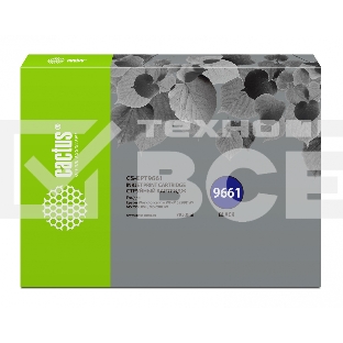 Картридж струйный Cactus CS-EPT9661 черный пигментный (40000 стр., 795 мл) для Epson WorkForce Pro WF-M5299DW/M5799DWF