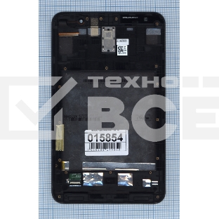 Модуль (матрица + тачскрин) для Asus MeMO Pad 7 ME176 черный c рамкой