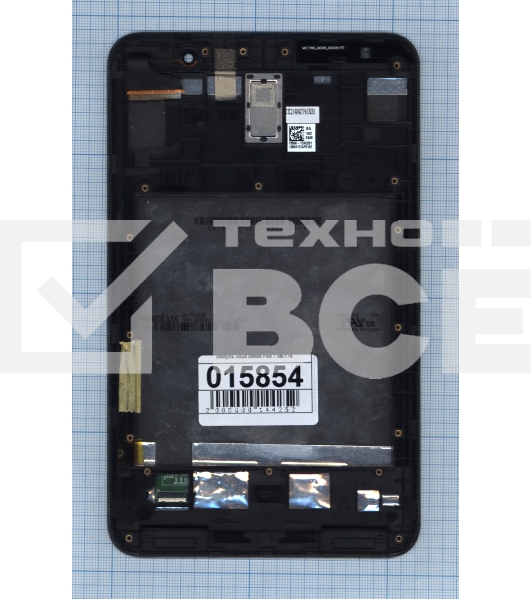 Модуль (матрица + тачскрин) для Asus MeMO Pad 7 ME176 черный c рамкой