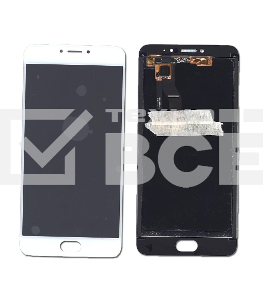 Дисплей для Meizu M3 Note M681H белый
