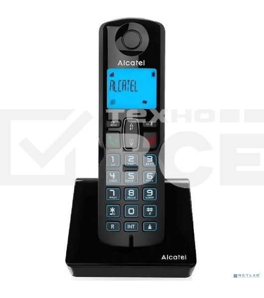 Радиотелефон ALCATEL S250 RU черный