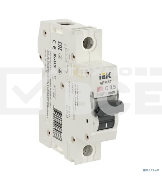 Выключатель автоматический 1п C 16А M06N ARMAT IEK AR-M06N-1-C016