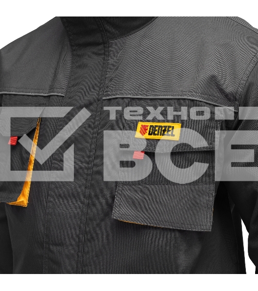 Куртка профессиональная рабочая, 65% полиэстер 35% хлопок, XXXL  Denzel