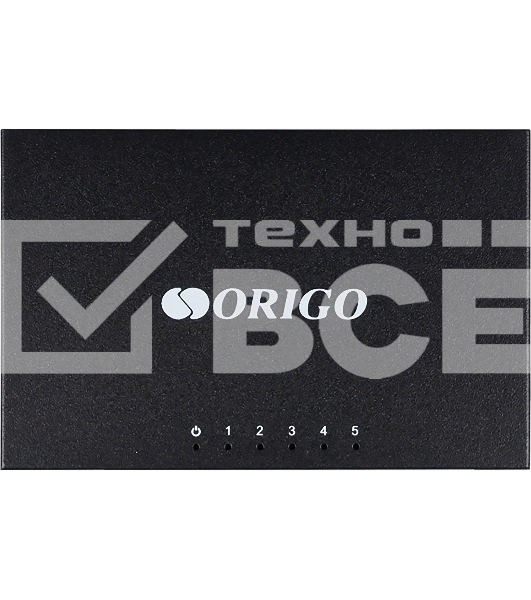 Неуправляемый 5-портовый коммутатор ORIGO OS1205/A1A 10/100 Мбит/с