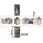 Модуль Lanmaster LAN-KCP45S6A RJ-45 Screened Cat 6A Keystone, фото2