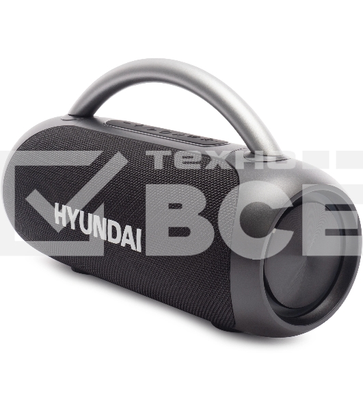 Колонка портативная Hyundai H-PS1026 черный 40W 2.0 BT 10м 1800mAh