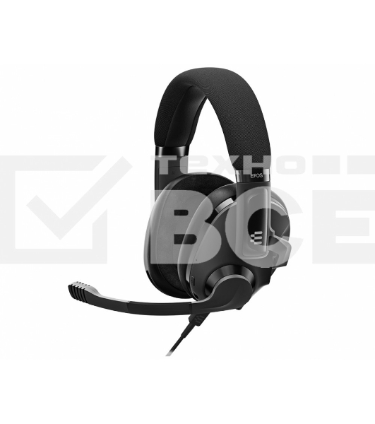 Игровая гарнитура EPOS H3 Hybrid чёрная (Sennheiser, mini jack 3.5 мм, USB, Bluetooth®, PC / Soft phone, PS4, Xbox One, Nintendo Switch, Mac OSX, PS5, Xbox Series X)