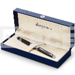 Ручка перьевая Waterman Hemisphere (CWS0920810) Matte Black CT F сталь нержавеющая подар.кор., фото7
