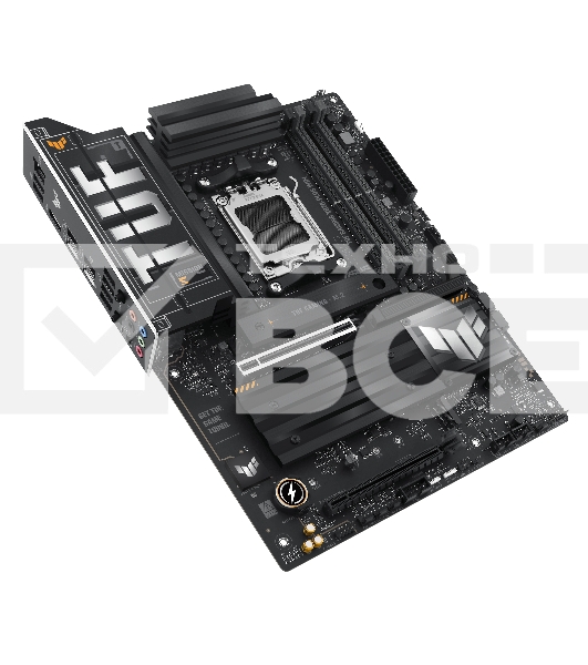 Материнская плата ASUS TUF GAMING X870-PLUS WIFI, AM5, AMD X870, 4xDDR5, 2xSATA, 4xM.2, 1xPCIe 5.0 x16, 1xPCIe 4.0 x4, 1xHDMI, 1xUSB-C 3.2 Gen 2, 1xUSB-C 3.2 Gen 2x2, 2xUSB-C 4.0, 1x 2.5Gb LAN, 1xUSB-A 2.0, 3xUSB-A 3.2 Gen 2, 4xUSB-A 3.2 Gen 1, 5x3.5 мм, 
