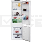Встраиваемый холодильник Beko BCNA275E3S (7523020054) белый двухкамерный 185/69 л морозилка снизу, No Frost, фото3