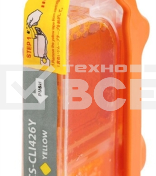 Картридж струйный Cactus CS-CLI426Y желтый (8,4 мл.) для Canon MG5140/5240/6140/8140/MX884