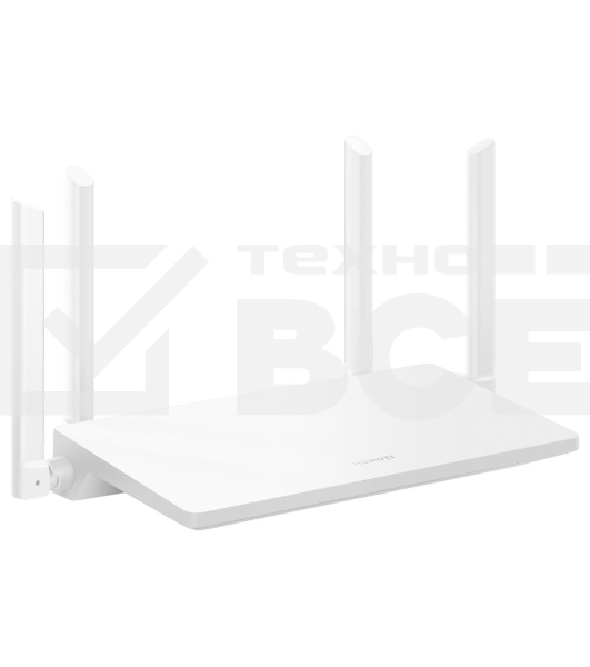 Роутер беспроводной Huawei WiFi AX2 WS7001-22 (53030ADX) AX1500 10/100/1000BASE-T белый