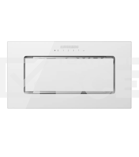 Вытяжка встраиваемая Kuppersberg INNOVA V 60 White, 4 скорости, турбо режим, интенсивный режим, таймер, сенсорное управление, светодиодное освещение, цвет белый
