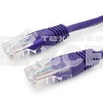 Патч-корд UTP Cablexpert кат.5e, 0.25м, литой, многожильный (фиолетовый), фото10