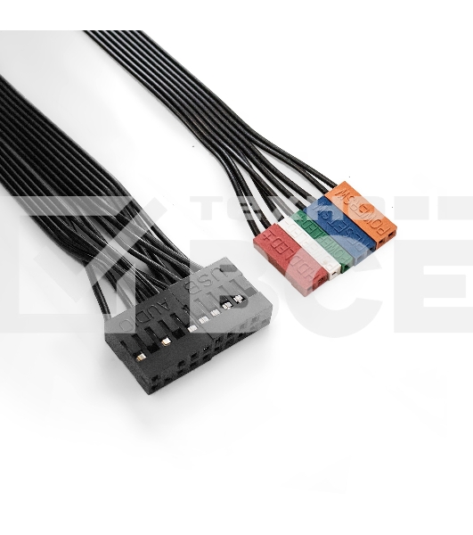 Компьютерный корпус Minitower ExeGate BAA-106-UNS500 (mATX, БП UNS500 с вент. 12см, 2хUSB, аудио, черный)