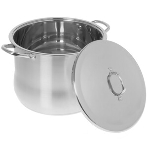 Кастрюля LARA LR02-46 20,0л LR02-46 Кастрюля LARA (нерж) 32x25см, 20л, капсулир индукц дно, крышка из стали, фото4
