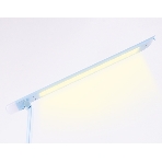 Настольная светодиодная лампа с ночником Ambrella light DE550 BL голубой LED 3000-6400K 8W, фото 1
