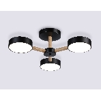 Светильник Ambrella light FL4823/3 BK черный 3000K-6400K 40W D580*160 (ПДУ ИК), фото5