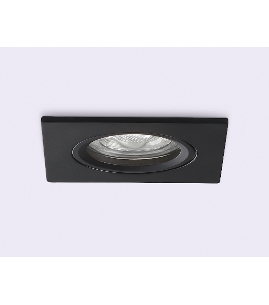 Светильник встраиваемый Ambrella light TN102456 BK черный GU5.3 85*85*28