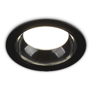 Светильник Ambrella light TN52336 SBK/GBK черный песок/черный глянец GX53 max 12W D115*25