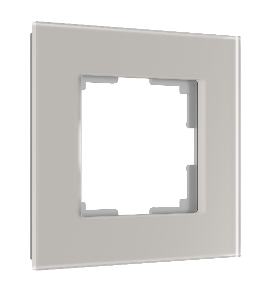 Рамка WERKEL на 1 пост Senso (дымчатый, стекло soft-touch) W0013117