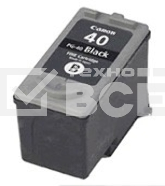 Картридж струйный PG-40Bk (0615B025), для Canon MP150/170/450/iP2200/iP1600, черный, 16ml