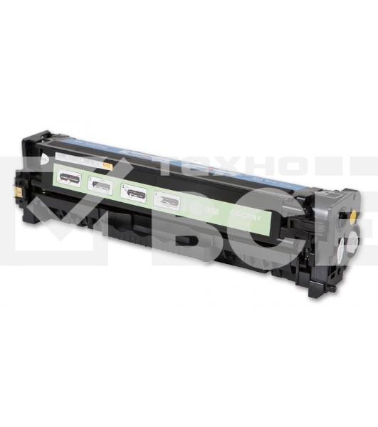 Картридж лазерный Cactus CS-C718Y жёлтый (2900 стр.) для Canon i-Sensys MF8330/MF8340/MF8350/MF8360/MF8540/MF8580/LBP7200/7210/7660/7680