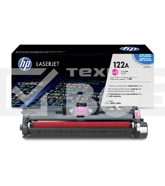 Картридж лазерный HP Q3963A пурпурный для Color LaserJet 2550 4000 стр.