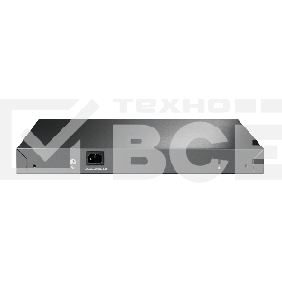 Коммутатор TP-Link 24-port Gigabit Managed PoE switch with 4 10G SFP+ ports, support 802.3af/at PoE, 1 console port, 19-inch rack mount, support L2/L2+ features.