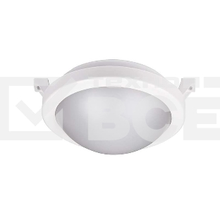 Светильник светодиодный JazzWay пылевлагозащ. PBH-PC3-RA 8Вт 4000К White IP65