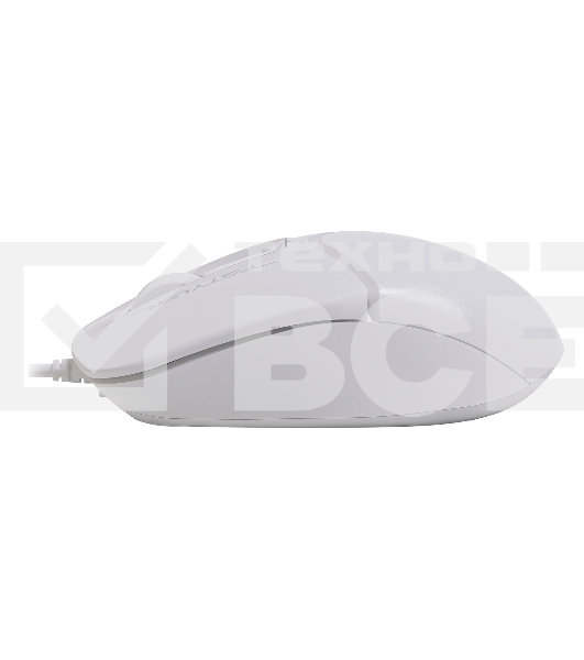 Мышь проводная A4Tech Fstyler FM12S белый, 1200 dpi, USB, кнопки - 3